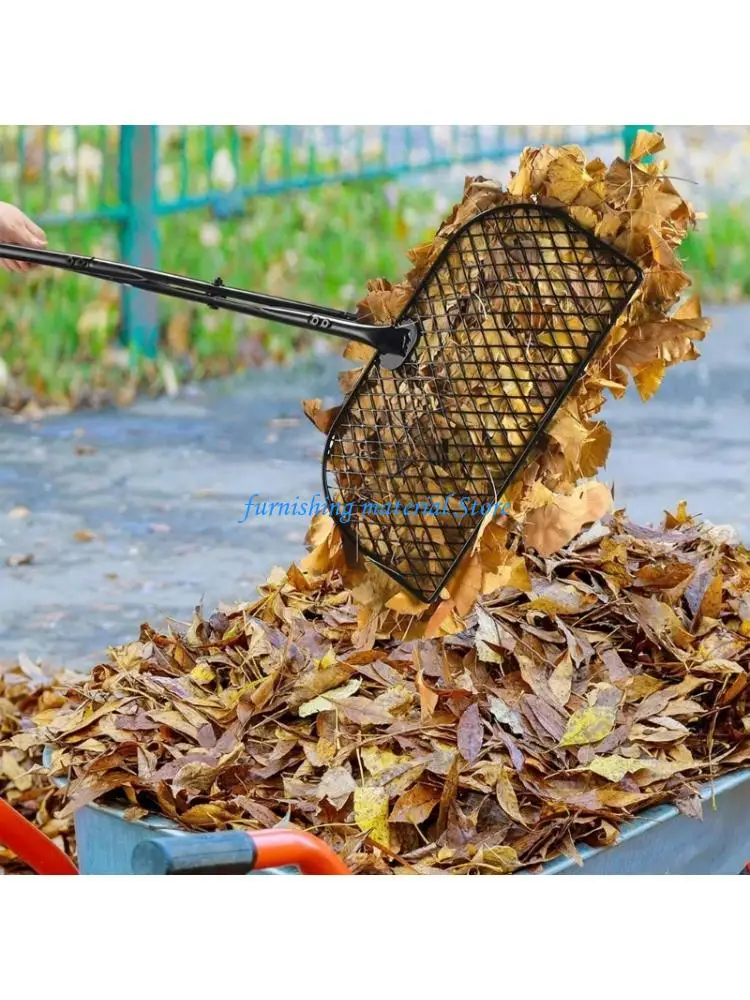 Y5GD Large Area Leaves Sweeper With Lightweight Carbon Steel Frame Leaves Maintenance Worker Perfect For Park Maintenance