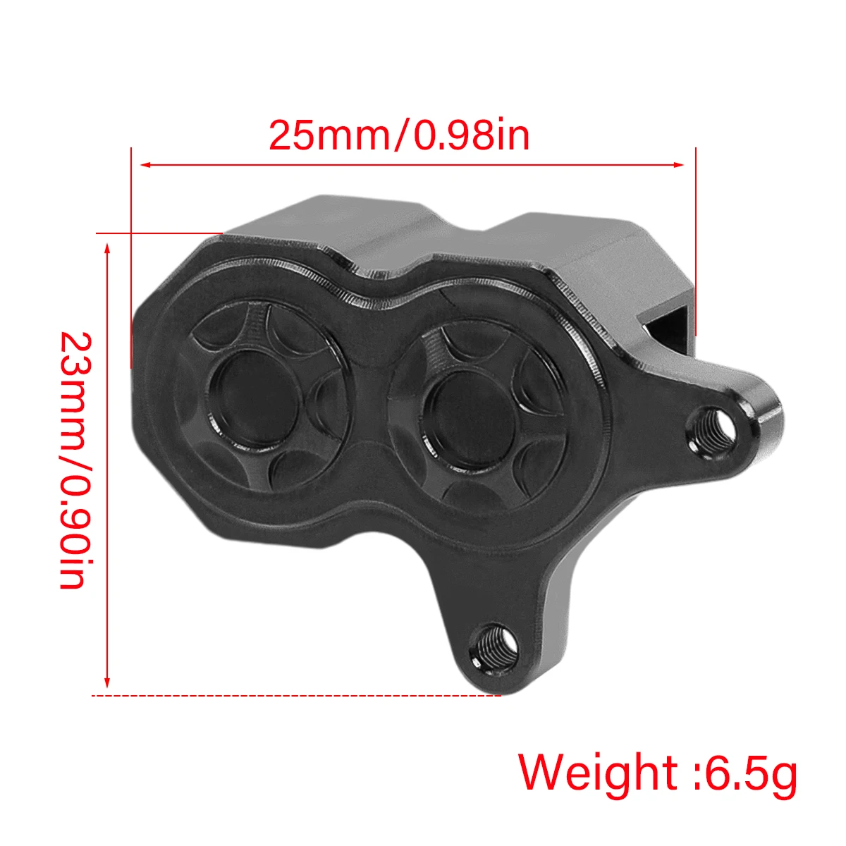 Étrier de disque de frein arrière en aluminium pour moto Losi PromPain MX, pièces de mise à niveau, accessoires, CNC 1/4, 7075 RC