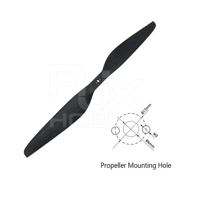 CW CCW Multi-rotor Agriculture UAV drone accessories Carbon Fiber prop Propeller