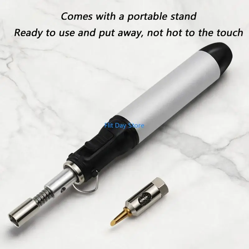 F92C Gas Welding Solder Iron Wireless Heating Tool Electric Blow Pen Torches Welding
