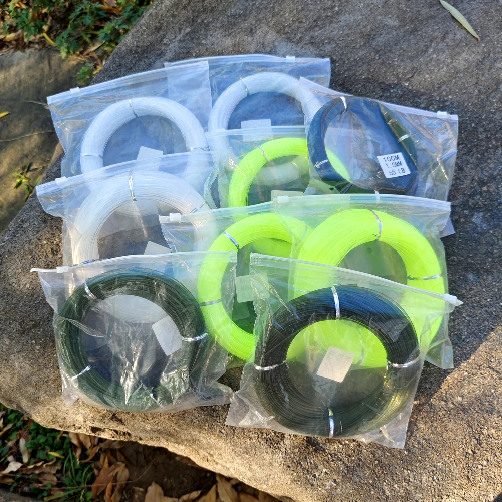 Nylon-Monofilament-Angelschnur 68-175lbs Extra Dick 100m Großformat 1mm-2mm für Meeres-, Boots- und Fliegenfischen, Hauptschnur und Zubehör – Detail 8