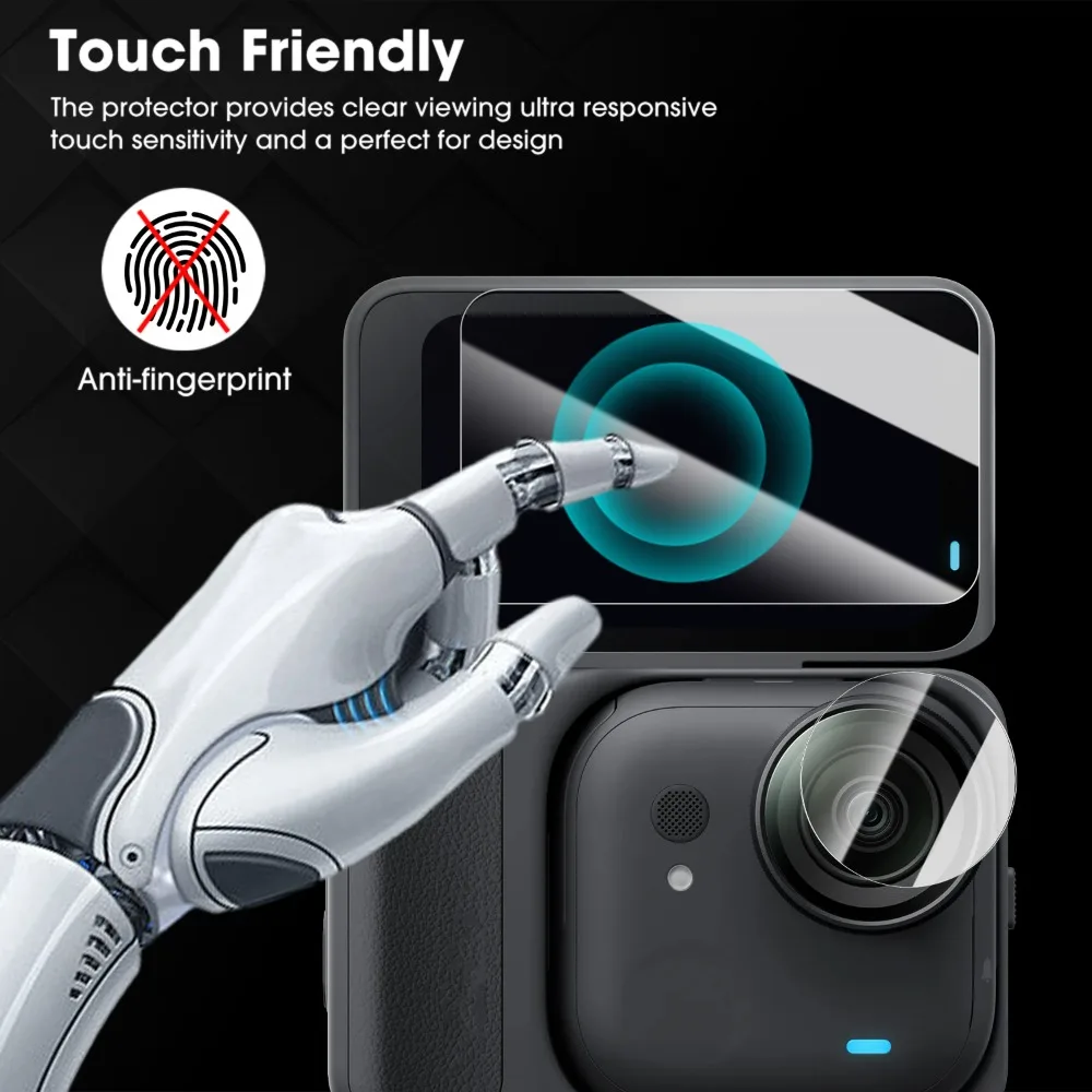 9H Hardness Screen Protectors Tempered Glass for Insta360GO Ultra Flexible Anti-scratch Hydrogel Lens Film for Insta360 GO Ultra