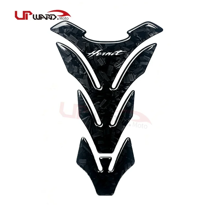 For Motorcycle Bumblebee CB600F CB650F CB250 CB1000R 3D Forged Carbon Fiber  Waterproof Fuel Tank Pad Scratch Resistant Sticker