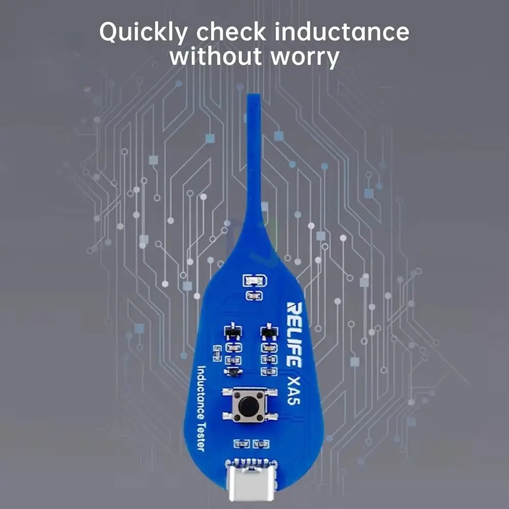 

High Precision Motherboard Coil Tester Strong Stability Hand Tool Inductor Detector Quick Investigation