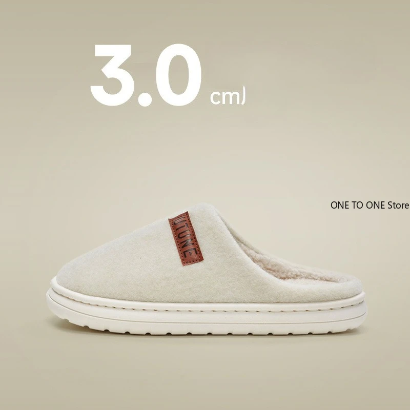 الجملة شتاء دافئ الرجال نِعال من الفراء منزل عدم الانزلاق أحذية ناعمة الراحة كعب مسطح المنزل داخلي غرفة نوم شبشب قطيفة للأزواج