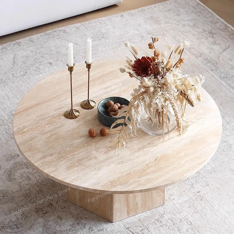 

Wood Minimalist Coffee Table Antique Simple Modern Aesthetic Coffee Table Standing Unique Mesa Auxiliar Chinese Style Furniture