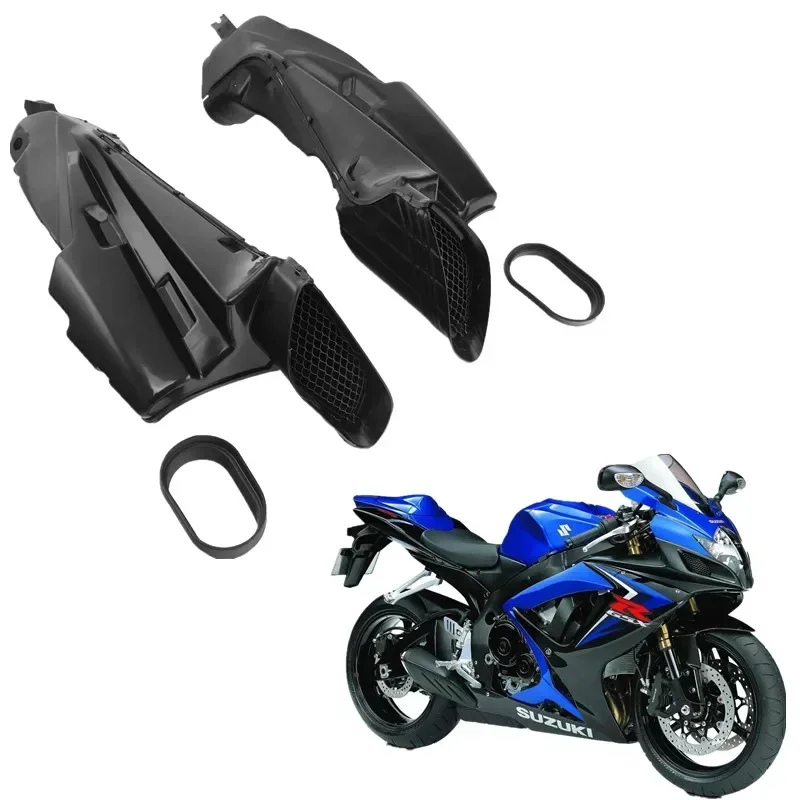 

For Suzuki GSXR600 GSXR 600 GSXR750 750 2006-2007 Motorcycle Acsessories Fairing RAM Air Tubes Ducts Intake