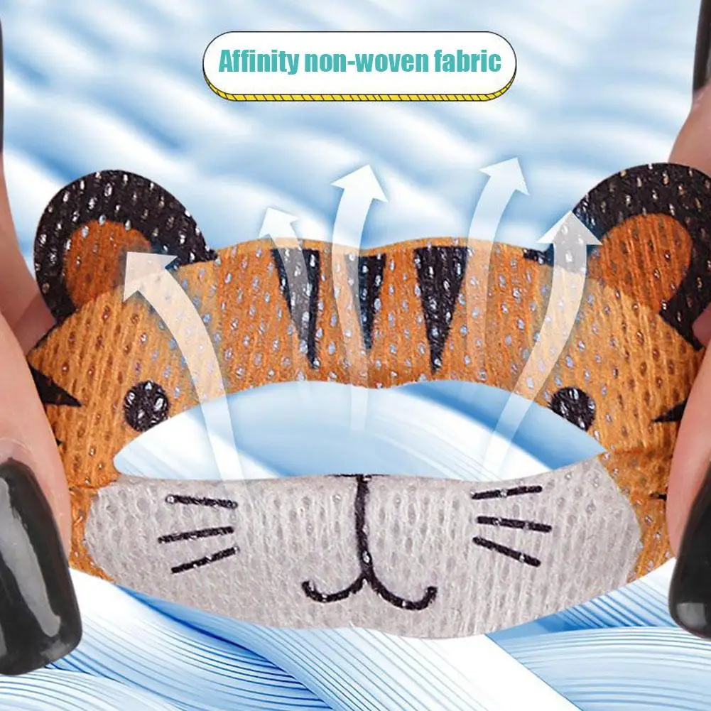 30 قطعة ملصقات مكافحة الشخير للأطفال الكبار ليلة النوم الشفاه الأنف التنفس تحسين التصحيح الفم تصحيح ملصق الشريط #4