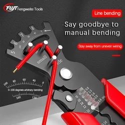 Multifunctional wire stripper electrician special bending wire stripping tool Electric box wire trimming pliers