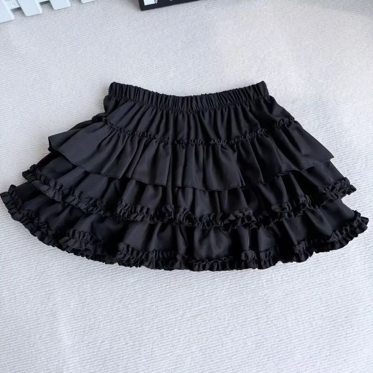 New Y2K Spicy Girl Subculture Punk Girl Anti exposure Half length Skirt Harajuku Style Trend Pumpkin Cake Puff Short Skirts