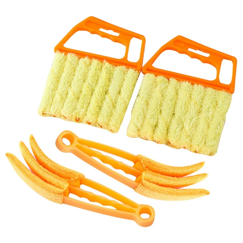 1Set Louver Curtain Cleaning Brush Detachable Air Conditioning Outlet Mini Cleaning Brush Small Brushes For Cleaning