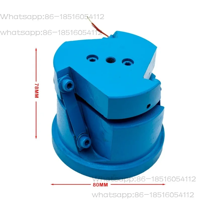 220V 80# Vibration Plate Base Precision Vibration Plate Power Source 20W For Diameter 80-100MM Aluminum Plate