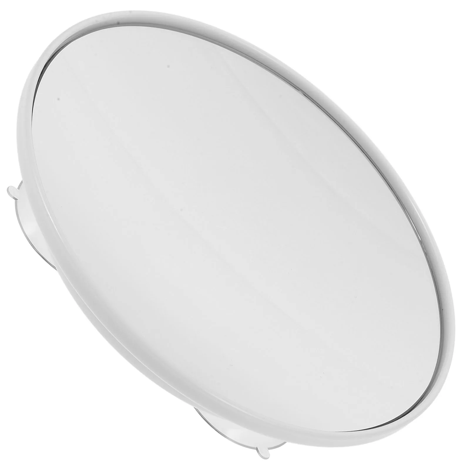 مرآة مكياج محمولة مع تكبير للنساء والفتيات، مرآة مدمجة للسفر، كوب شفط عالي الوضوح للحمام