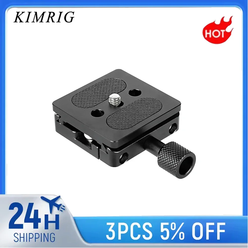 Kimrigarca نمط الإفراج السريع المشبك ولوحة Arca من نوع متوافق ل DSLR هيكل قفصي الشكل للكاميرا/حوامل استوديو الصور الملحقات