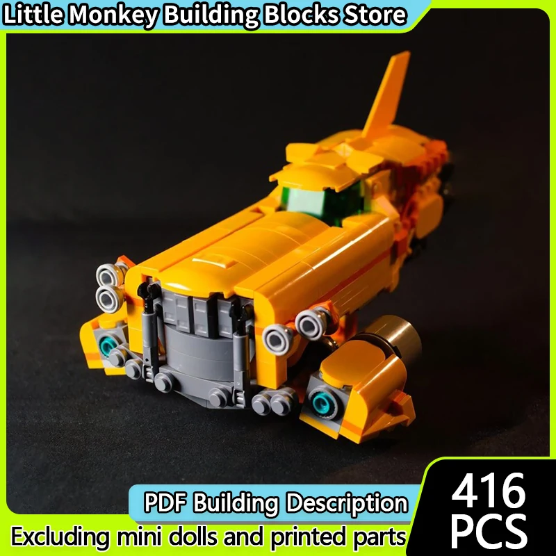 

Популярный игровой конструктор MOC: Классический модифицированный грузовик, модульная технология, детские праздничные подарки, набор для сборки игрушек