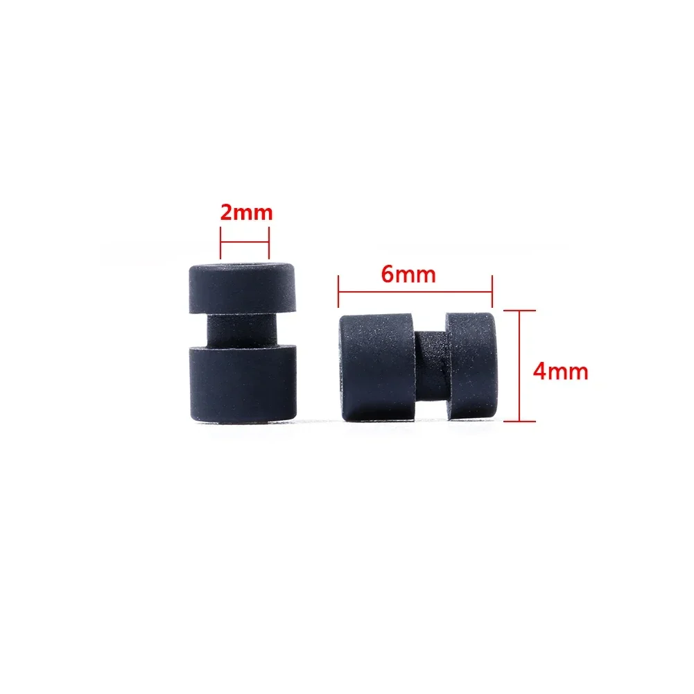 40PCS M2 M2X5.6 M3 M3X6.6 Rubber Shock-Absorbing Ball Damping Column for FPV Flight Controller Stack DIY Part