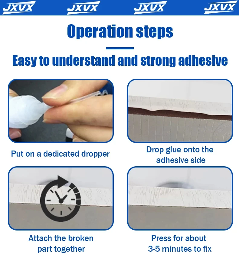 5 عبوات من الغراء الفائق 502 سياناكريلات لاصق فوري للأثاث وألعاب الأطفال والنجارة والإصلاحات تطبيقات DIY: المعدن والبلاستيك والزجاج والمطاط