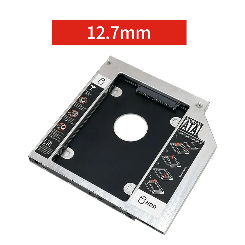 Laptop Optical Bay SSD/HDD Bracket Compatible with for Acer E1-571G V3-471G V3-571G EC-471G view 3