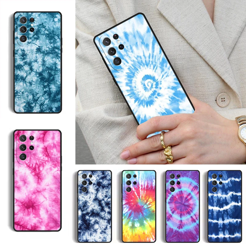 Trippy Tie Dye Hippie Art Phone Case for Samsung Galaxy S26 S25 Ultra S24 S23 S22 S21 Plus Note 10 Bumper Cover