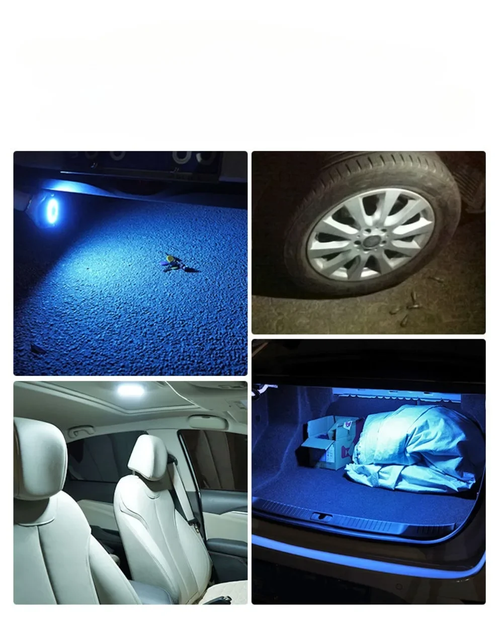 Profession Car Reading Light Led Interior Atmosphere Light Car Trunk Light Wireless Lighting Change Decoration Supplies