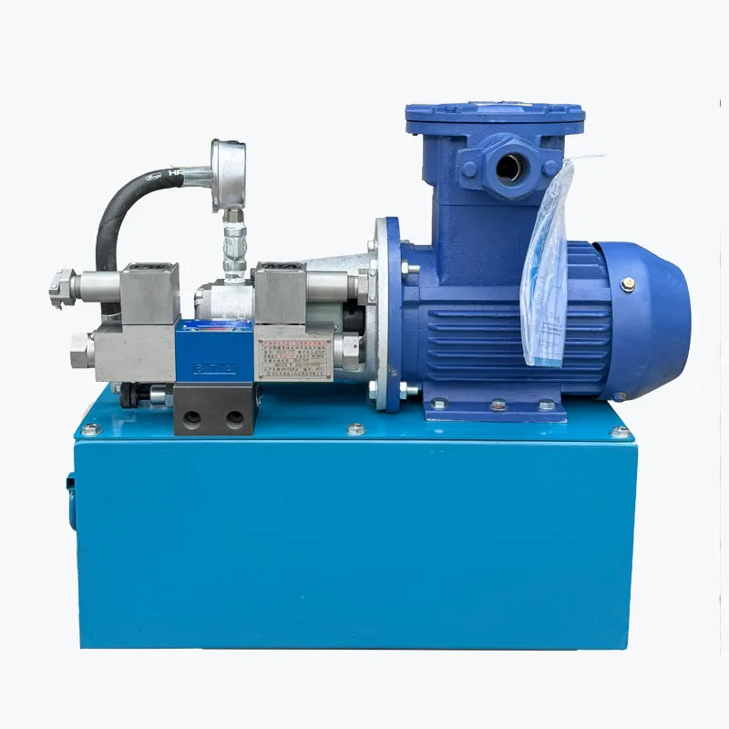 High Quality Customized 12v/24v 110v/220v Mini Explosion-Proof Hydraulic Power Pack Unit Separation Equipment