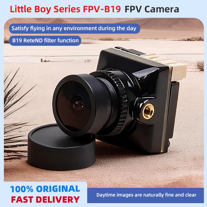 

Little Boy Series FPV Camera FPV-B19 Real-Time Transmission Analog Signal Output Freestyle FPV-B19