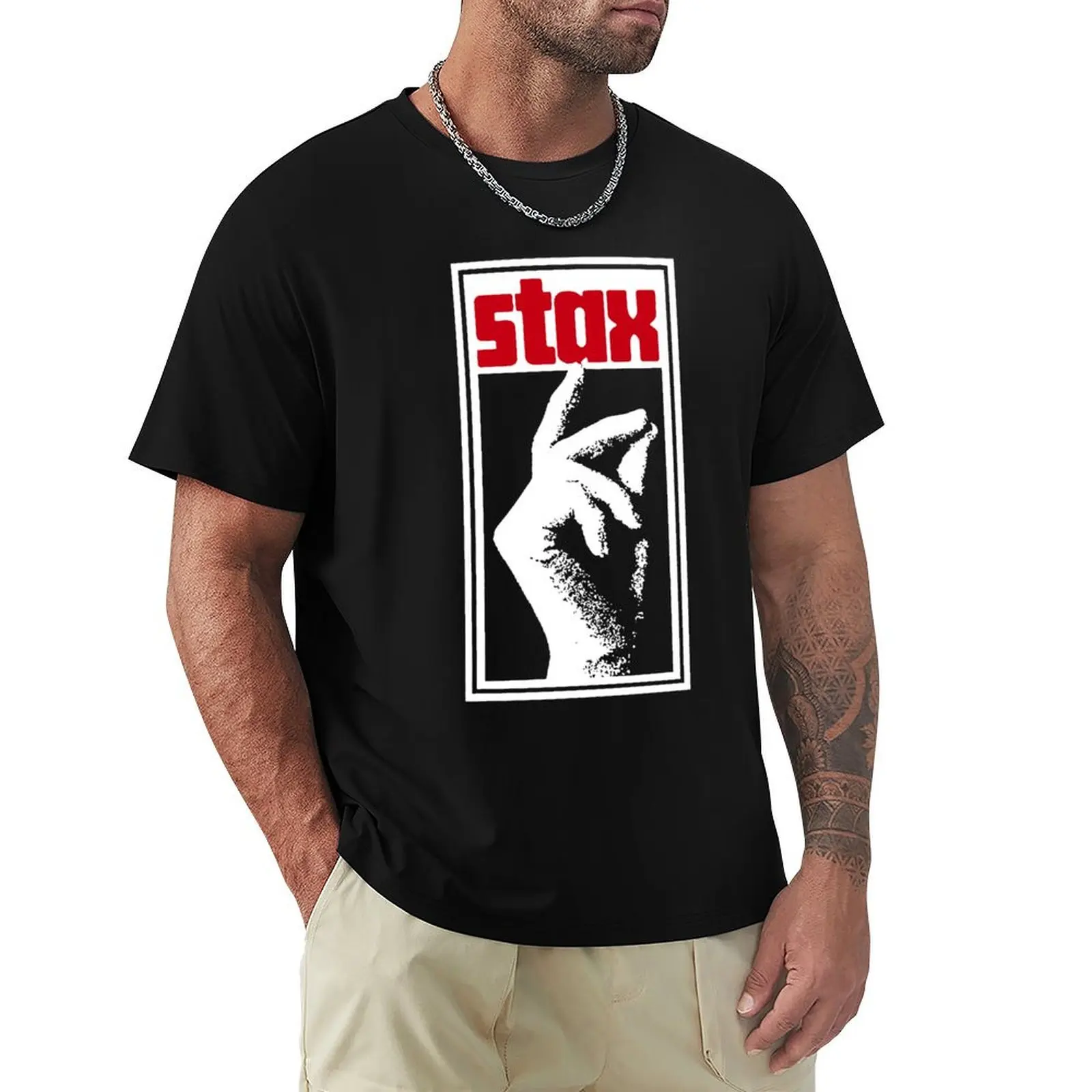 

Stax Volt Records T-Shirt Man t-shirt cute tops Aesthetic clothing sublime Short sleeve tee men