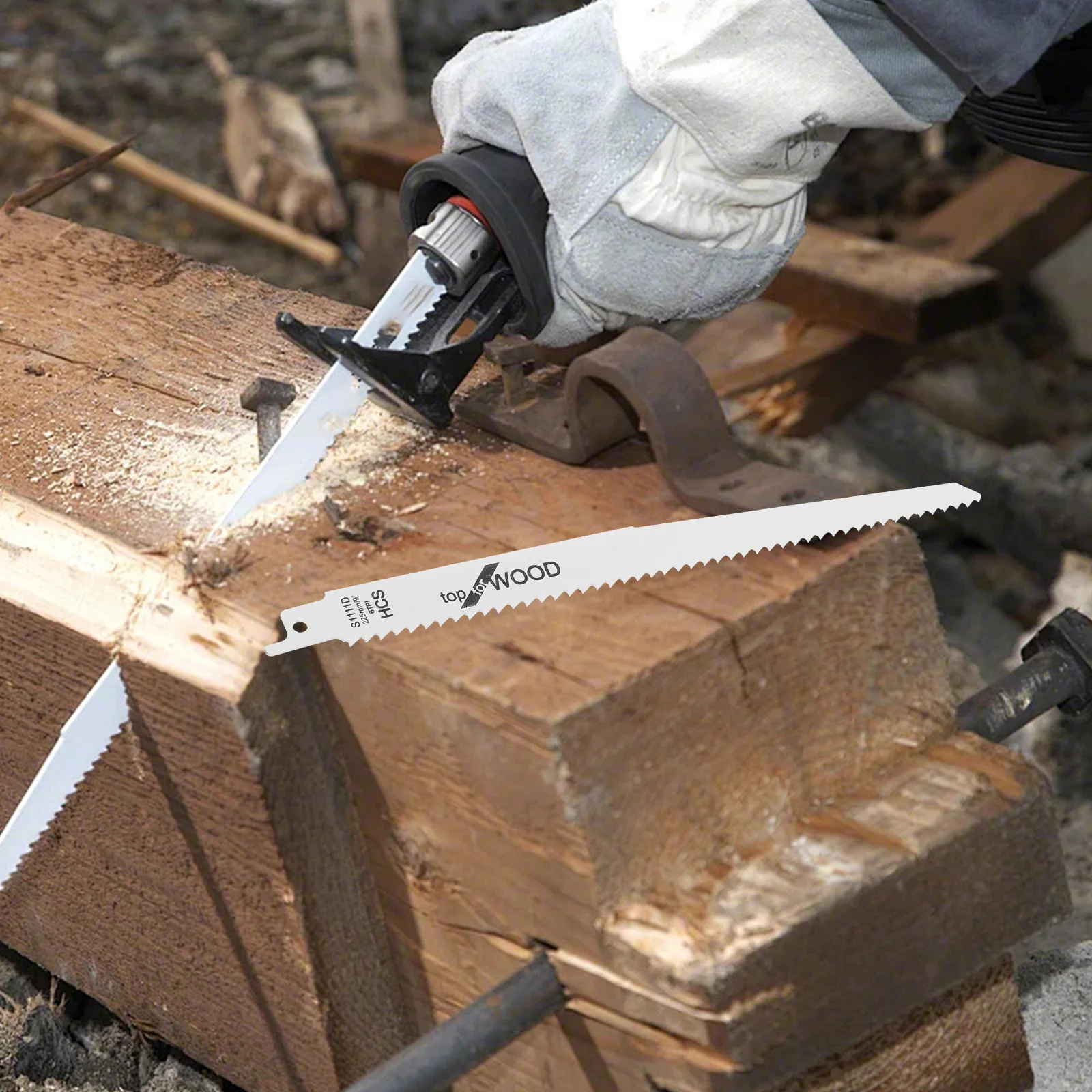 

Reciprocating Saw Blades Carbon Steel Woodcutting Pruning Replacement Fast Cutting Wood Planks Plastic Pipes High Strength