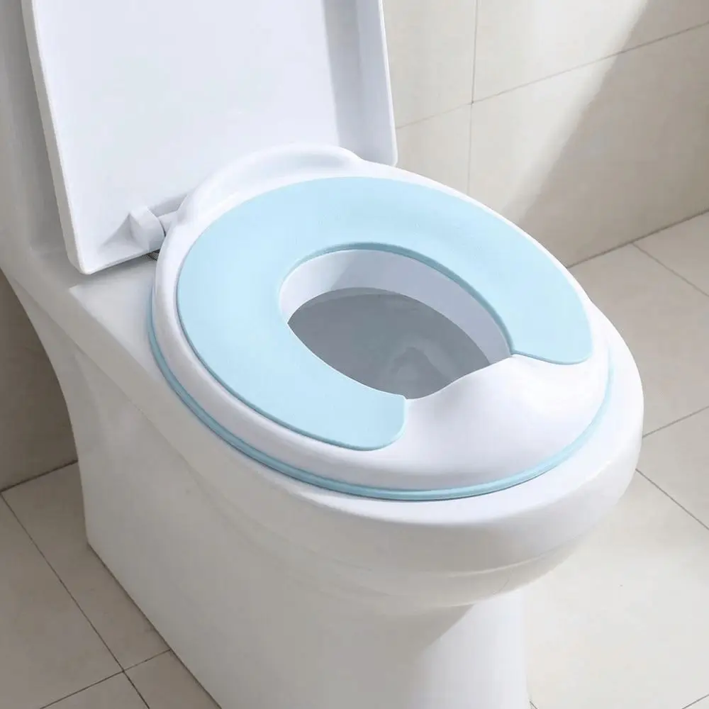 Splash-proof Children's Toilet Seat Easy to Wash Household Baby Toilet Seat Anti-slip Auxiliary Training Toilet Seat Gasket