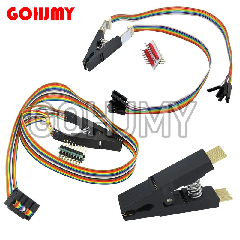 Programmer Testing Clip SOP16 SOP SOIC 16 SOIC16 Pin IC Test Clamp SOP16 to DIP8 Flash Clip for 25 series RT809F TL866CS TL866A