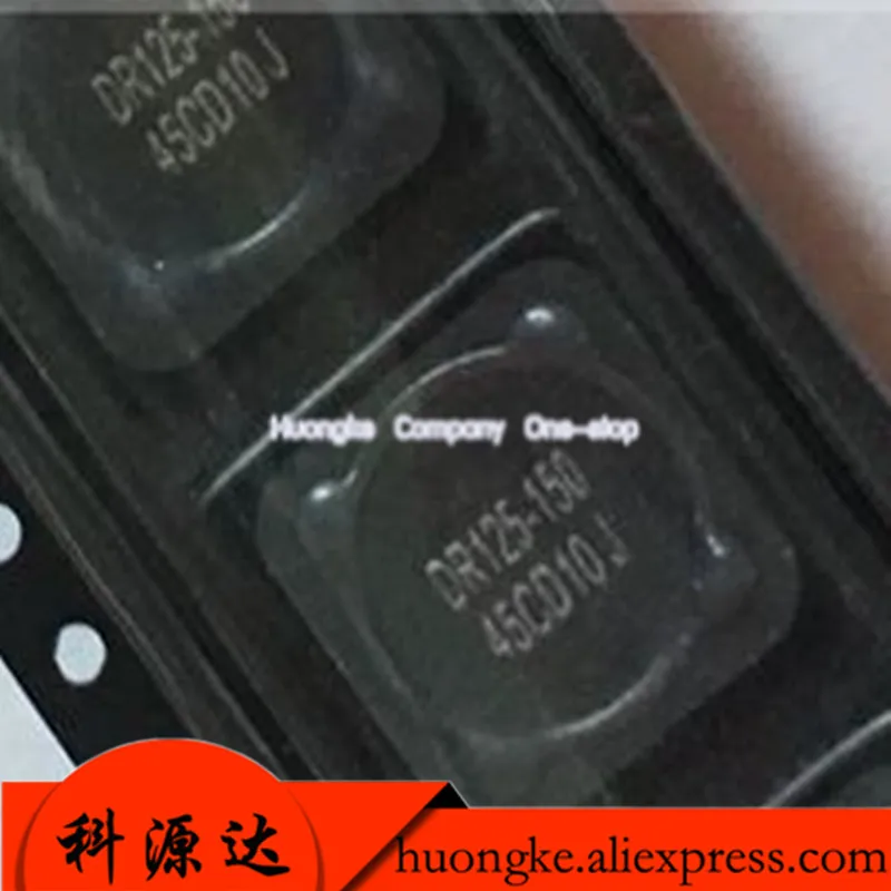 10pcs/lot DR125-150  SMD Shield Winding Inductor 15UH DR125-150-R