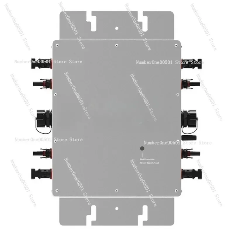 1600W Solar Grid Tie Waterproof Inverter Balcony Photovoltaic Power System Home Distributed Generation