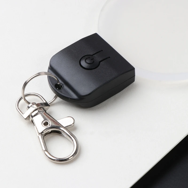 for Creative Night Light Keychain Acrylic for Key Ring Car Keys Ring for Key