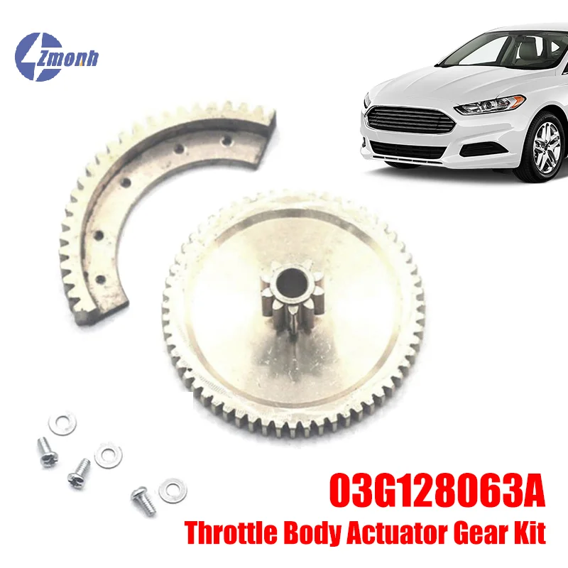 

Metal Throttle Body Actuator Gear Set Compatible Replacement Parts For Audi Ford VW CRTD Kia Hyundai Throttle Gear Repair Kit