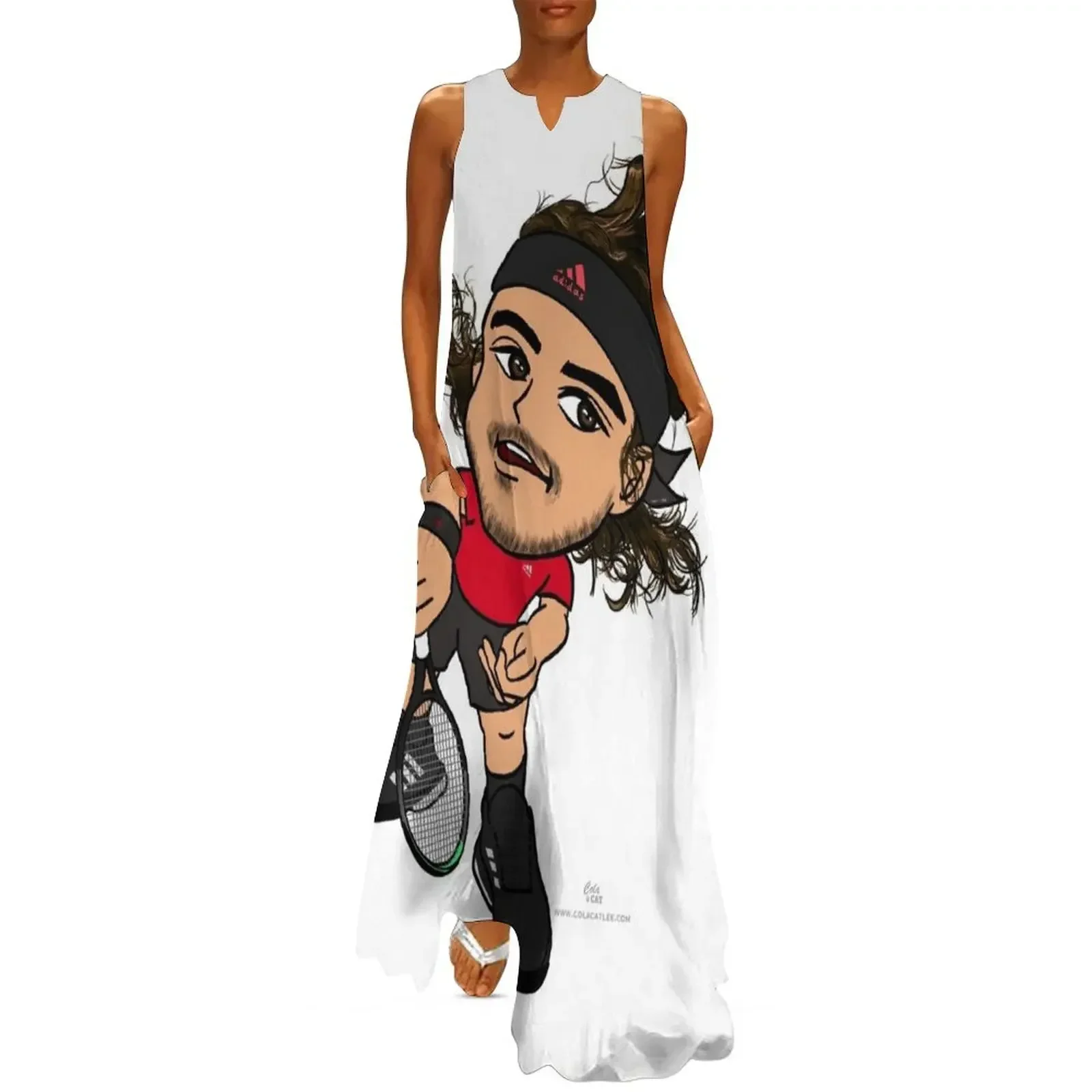

Stefanos Tsitsipas Long Dress Summer skirt women's dresses luxury dresses summer woman 2025 Dress