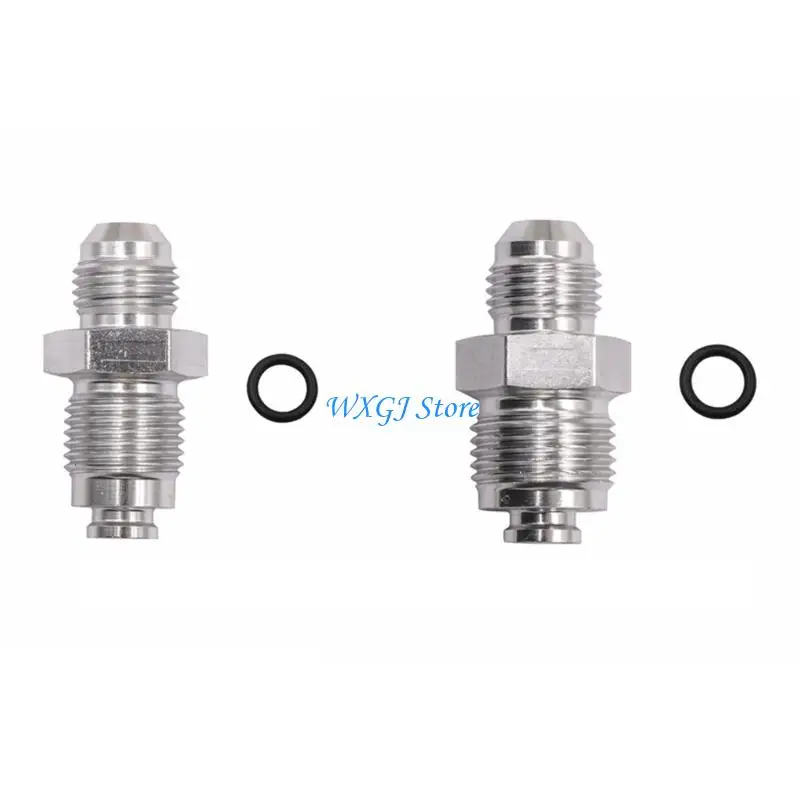 37JE 2Pcs Automotive Steering Joint Connectors Fitting With M18x1.5 Threads for Enhancing Hydraulic System Performances