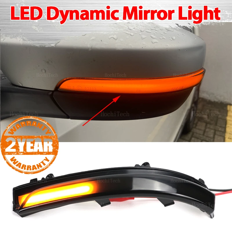 

Dynamic LED Turn Signal Lights Rearview Mirror Indicator Blinker Repeater For VW Volkswagen GOL Saveiro Voyage FOX UP Passat B7