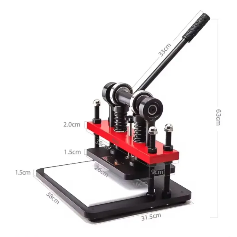 Manual, versatile and easy-to-use DIY leather cutters for efficient and accurate cutting of leather and fabric