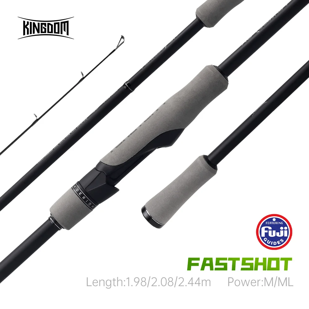 reino high carbon vara de pesca fiacao e longa haste de fundicao fuji k o anel um guia 198m 208m 244m 01