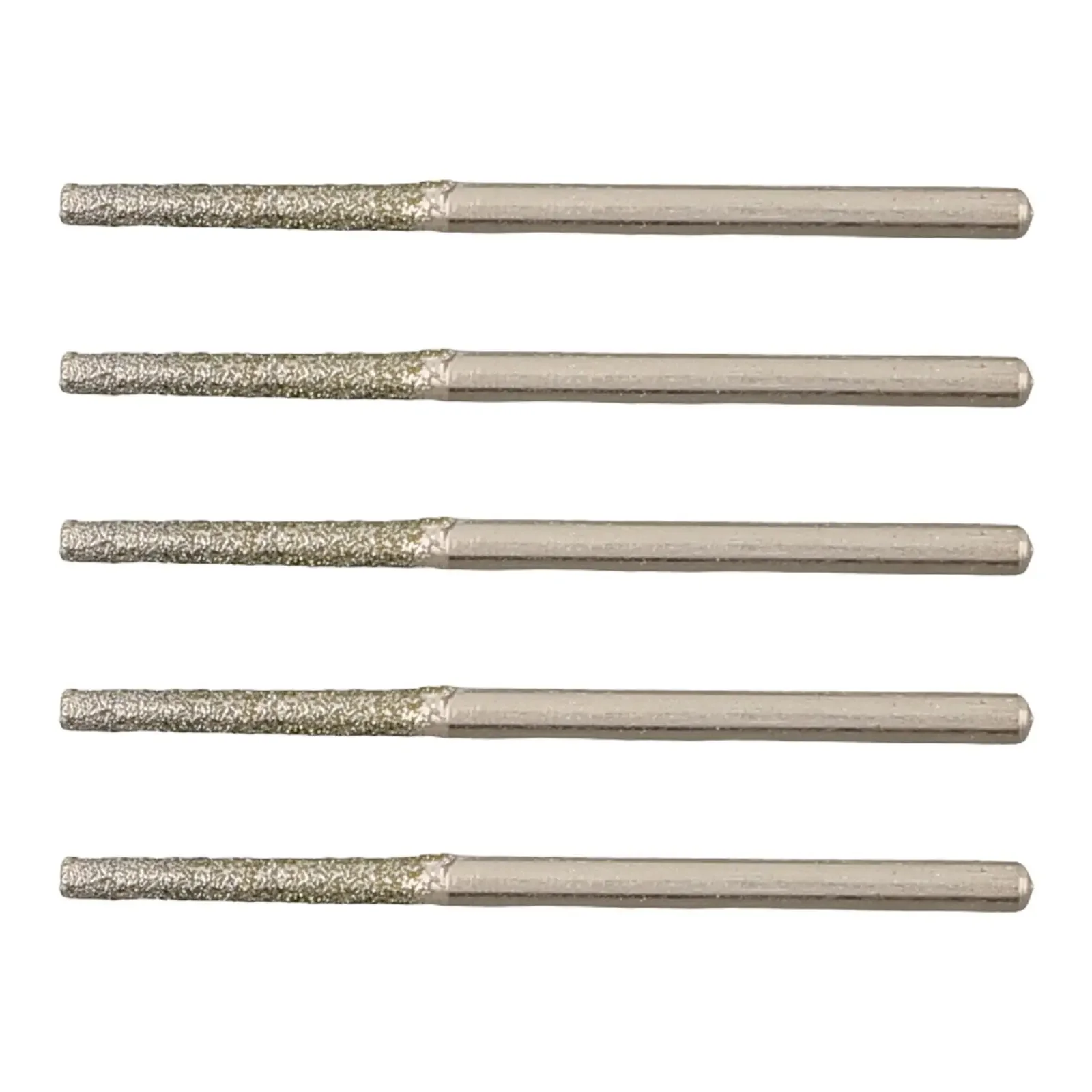 Punte da trapano rivestite con diamante diametro gambo 2.35mm punte da trapano per gioielli diametro testa 2.5mm diametro testa 1.2mm diametro testa 1.8mm