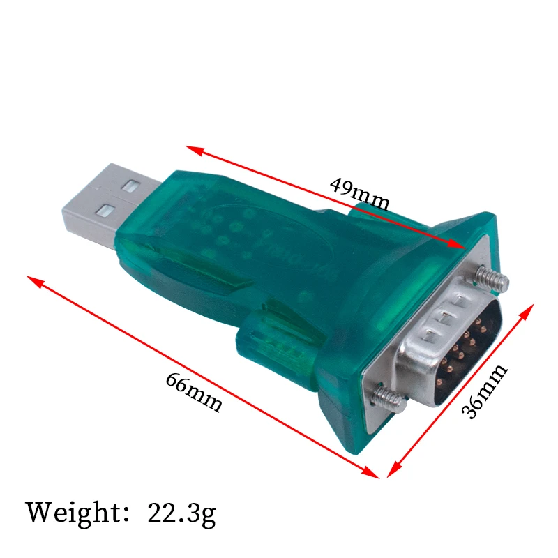 LIZAO FT232/PL2303 New USB to RS232 COM Port Serial PDA 9 pin DB9 Adapter support Windows7-64