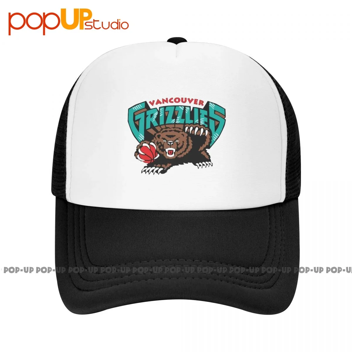 Vancouver Grizzlies Bear Baseball Cap Trucker Hats Breathable Sunscreen Headwear High Quality Funny