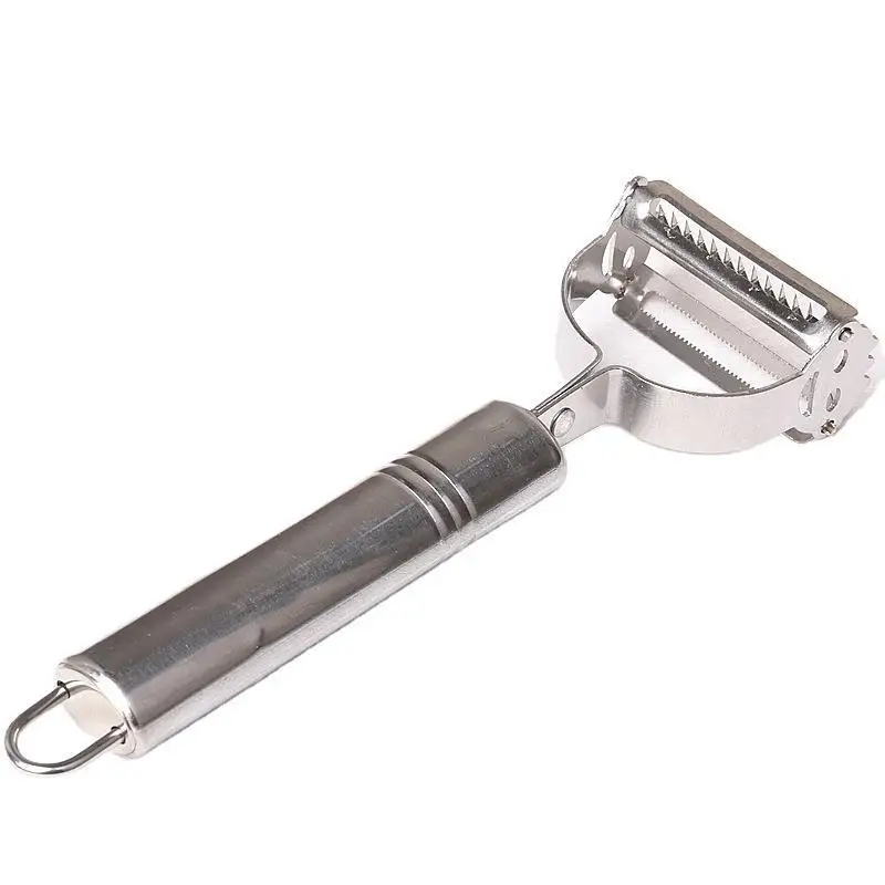 Stainless steel paring knife Household multi-functional scraper Fruit and vegetable melon planer Potato peeler Shearing artifact