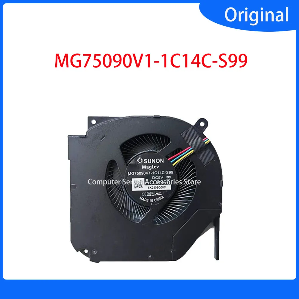 

New Original MG75090V1-1C14C-S99 Laptop CPU Cooling Fan DC5V 2.50W CPU Cooler Fan