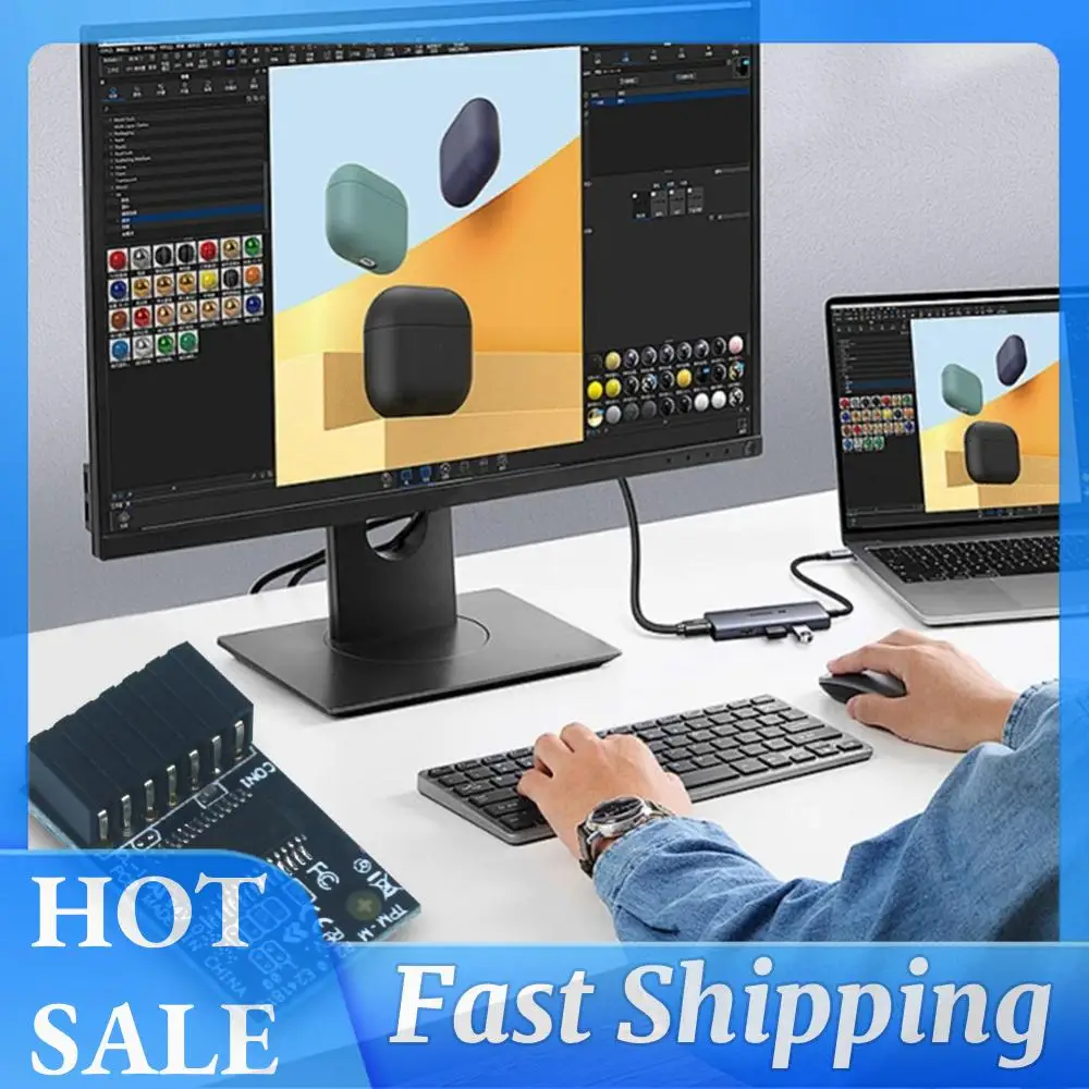 

Модуль аппаратной безопасности TPM-M R2.0 (15x25 мм, 14-1 контакт) для материнских плат Asus, Trusted Platform Module