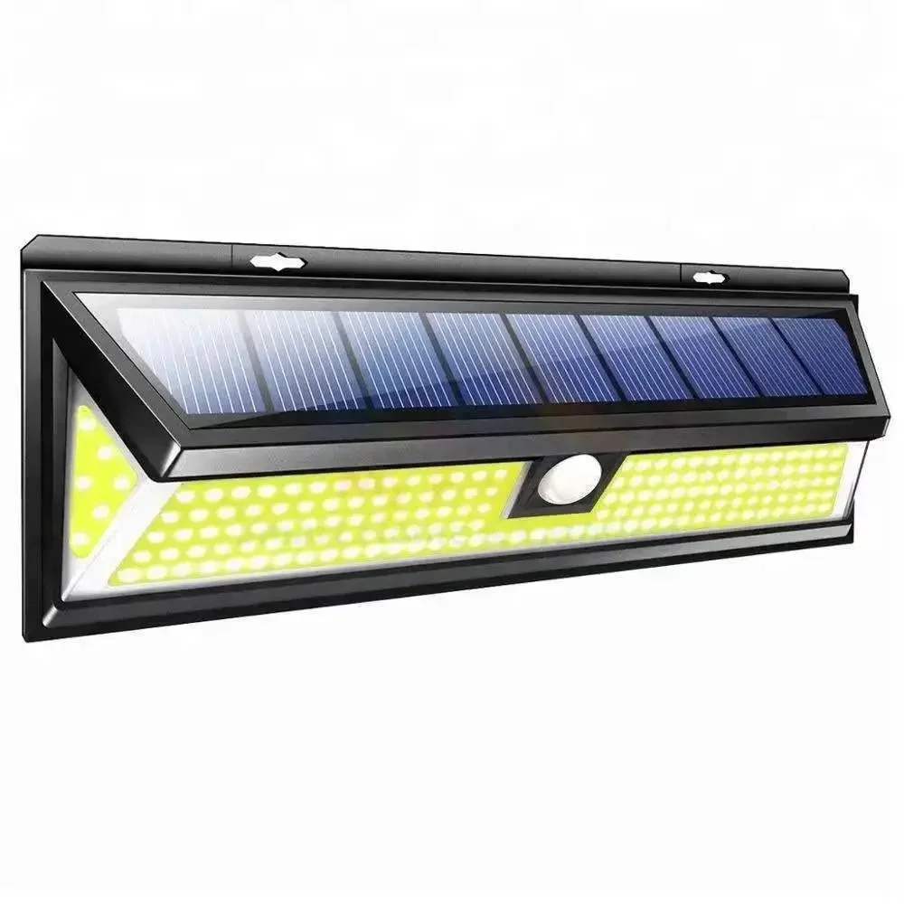 Durable118 LED New 180 LED Solar Wall Lamp 90 LED Remote Control Wall Lamp 118 Outdoor Strong Light Lighting Sensor Lamp