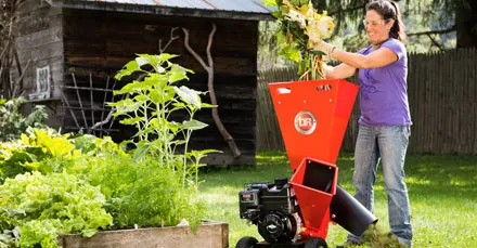 Vertical and Horizontal Garden Tree Branch Chipper Machine Forestry Machinery Product