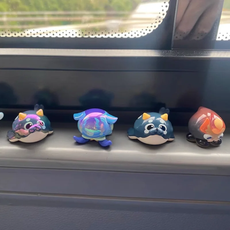 جديد Genshin Impact سلسلة البحر الأصلية مخلوقات الخيال حقائب صغيرة عمياء علب العصرية لطيف الخرز طبعة محدودة تحصيل