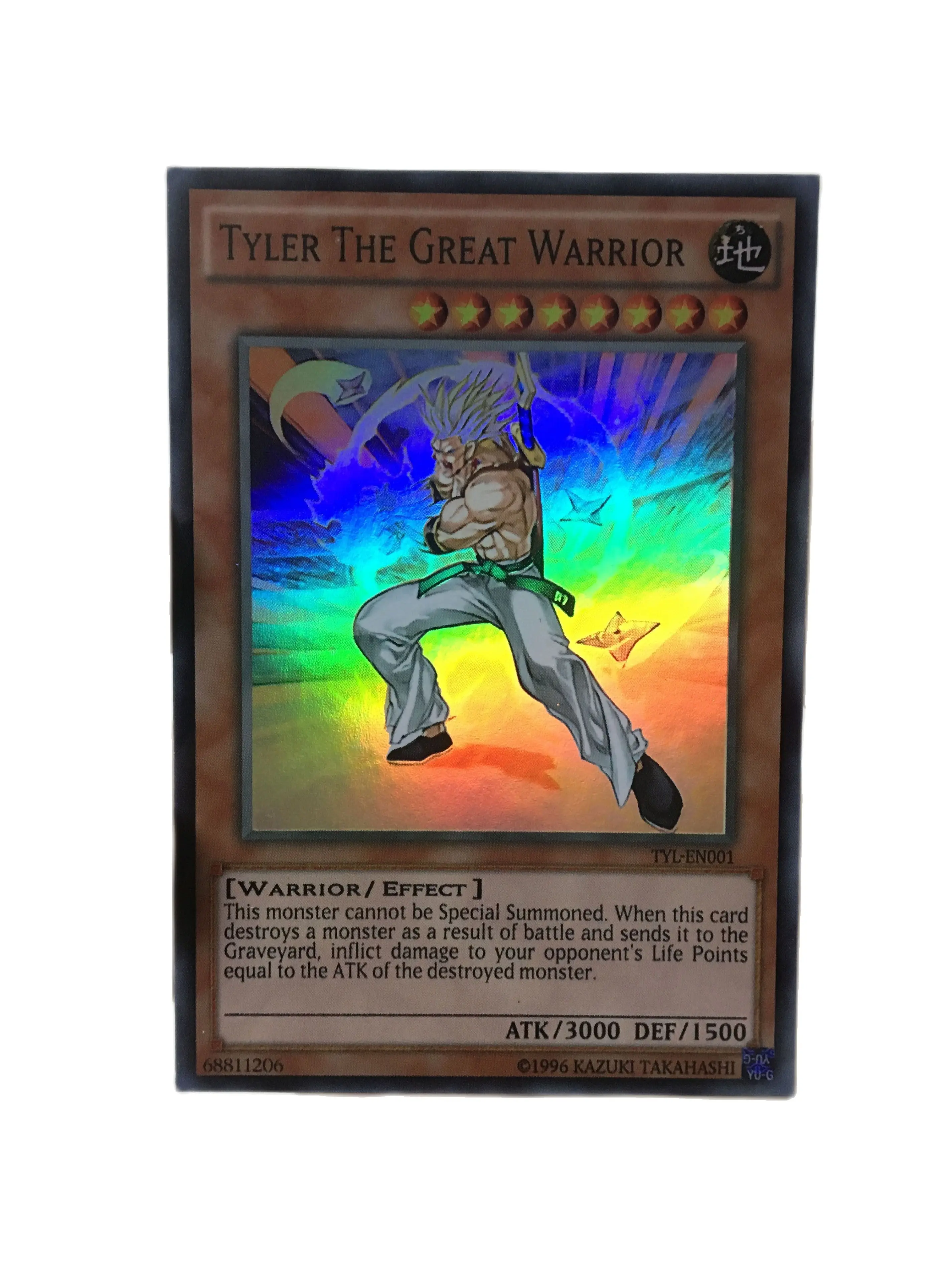 Yu-Gi-Oh DIY Special Customization The Great Warrior Taylor Face Flash US-English Version