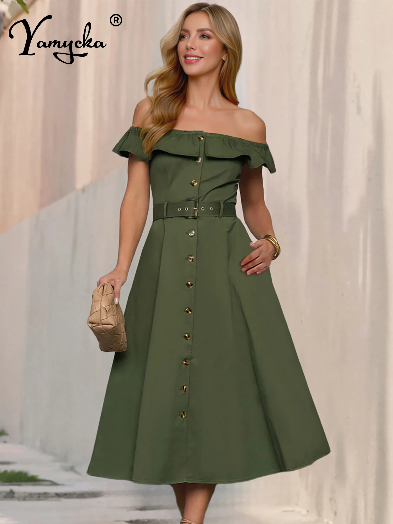 Sexy Vintage Ruffle… - image